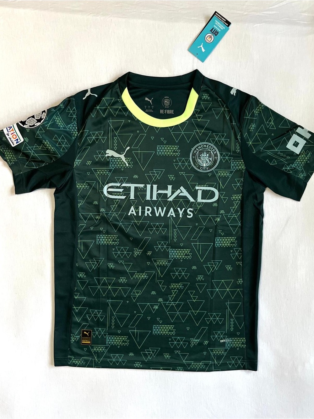 Manchester City 2024/25 Third Jersey – Haaland #9 Size S